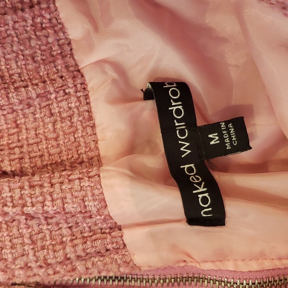 Naked wardrobe set Tweed Shorts Crop Blazer - Picture 4 of 9